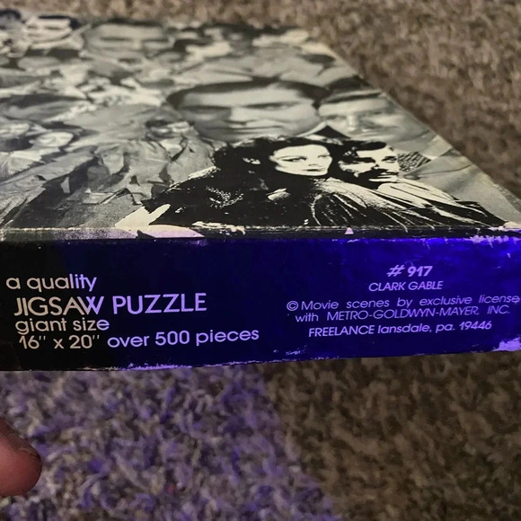 The Late Show #917 Clark Gable 500 Piece Puzzle - Picture 3 of 5